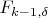 $F_{k-1,\delta}$