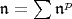 $\mathfrak{n}=\sum{\mathfrak{n}^{p}}$