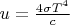 $u = \frac{4\sigma T^4}{c}$