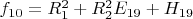 $f_{10} = R_1^2 + R_2^2E_{19}+H_{19}$