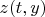 $z(t,y)$