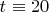 $t_{реальное}\equiv 20$