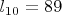 $l_{10}=89$