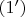 $\eqno(1')$