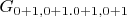 $G_{0+1,0+1.0+1,0+1}$ $G_{0+1,0+1.0+1,0+1}$
