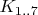 $K_{1..7}$
