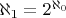 $\aleph_1=2^{\aleph_0}$