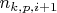 $n_{k,p,i+1}$