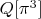 $Q[\pi^3]$