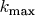 $k_{\text{max}}$