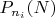 $P_{n_i}(N)$